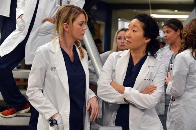 Meredith e Cristina Yang eram melhores amigas na série.