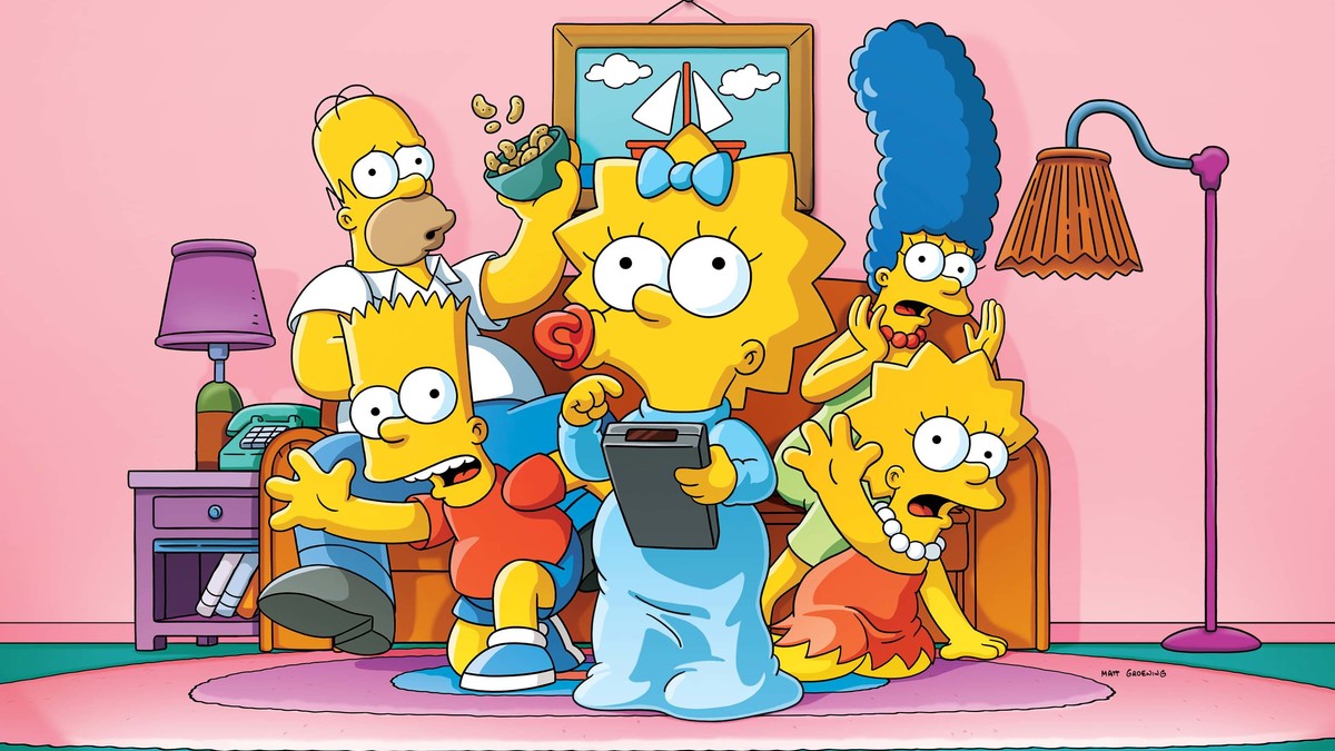 Os Simpsons.