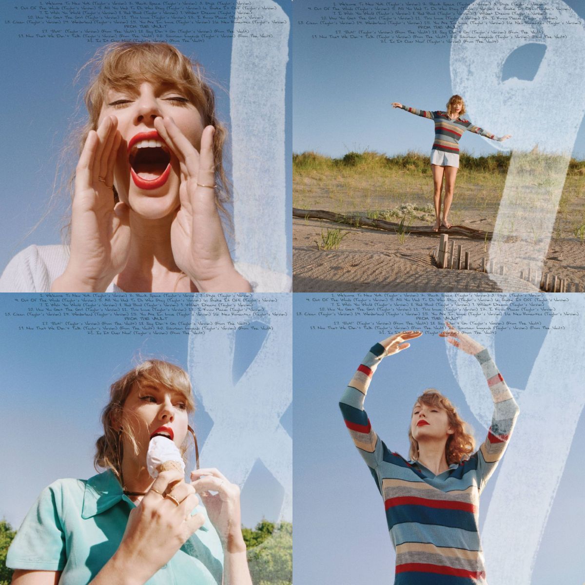 Contra capas do 1989  (Taylor's Version).