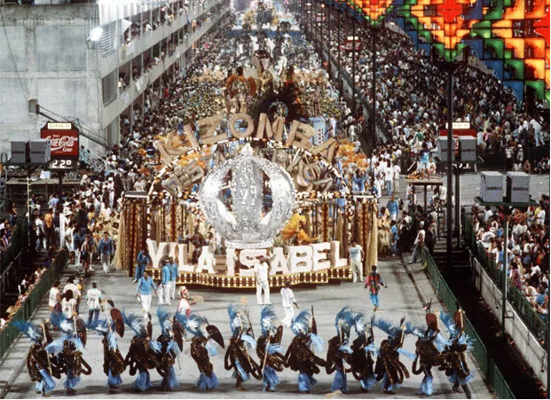 Desfile da Unidos de Vila Isabel em 1988.
