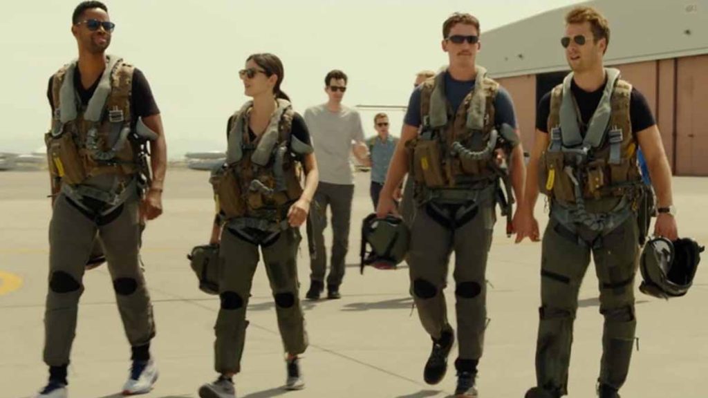 Pilotos do filme Top Gun: Maverick. (Reprodução: feededigno).