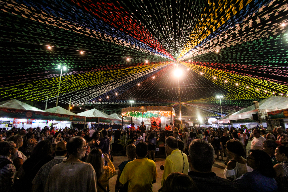 Festa junina na cidade de Aracaju - Reprodução: F5 News