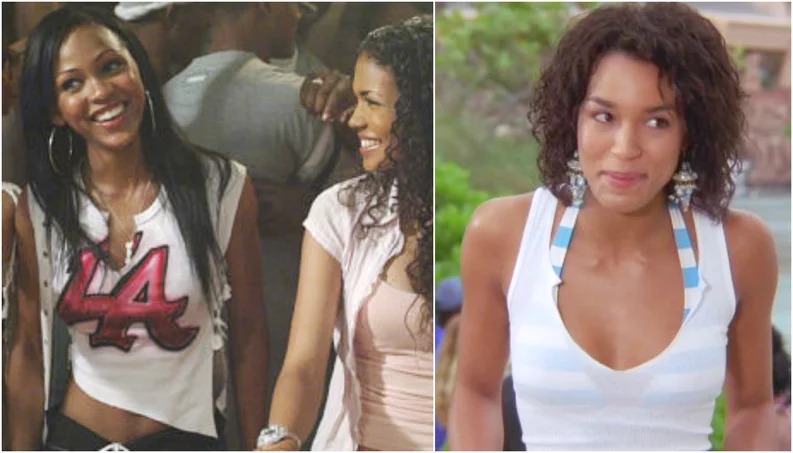 Na esquerda vemos Meagan Good e, a direita Brooklyn Sudano; ambas interpretaram a personagem Vanessa (Reprodução: IMDB)