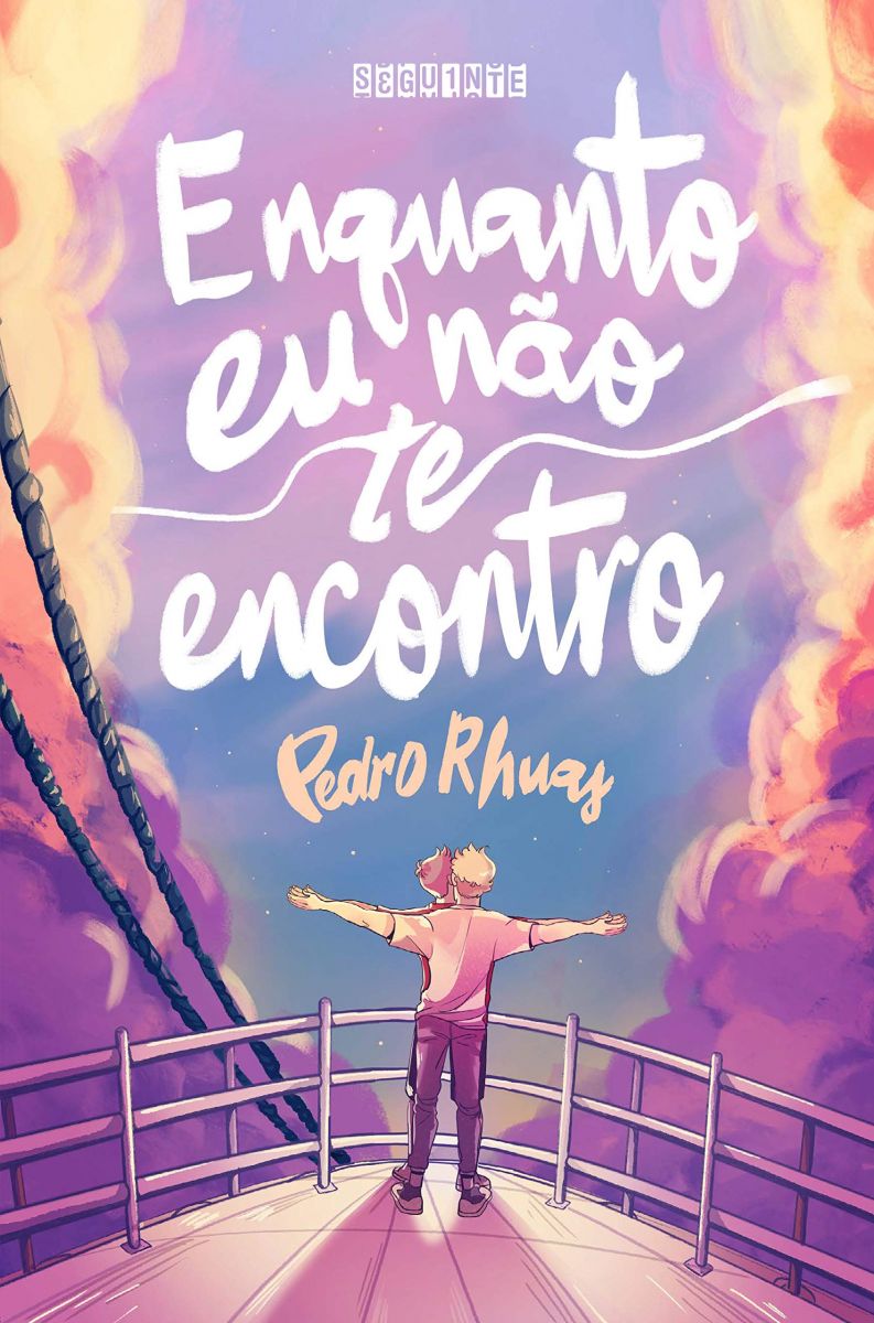 Capa de "Enquanto Eu Não te Encontro", Pedro Rhuas. (Foto: Reprodução/ Editora Seguinte)