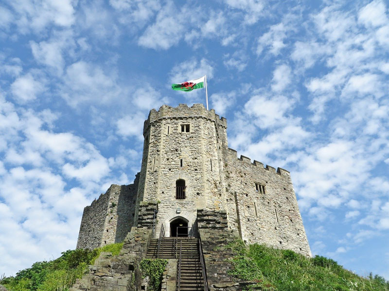 Fonte : Castelo de Cardiff/ Reprodução : Conexão Europa