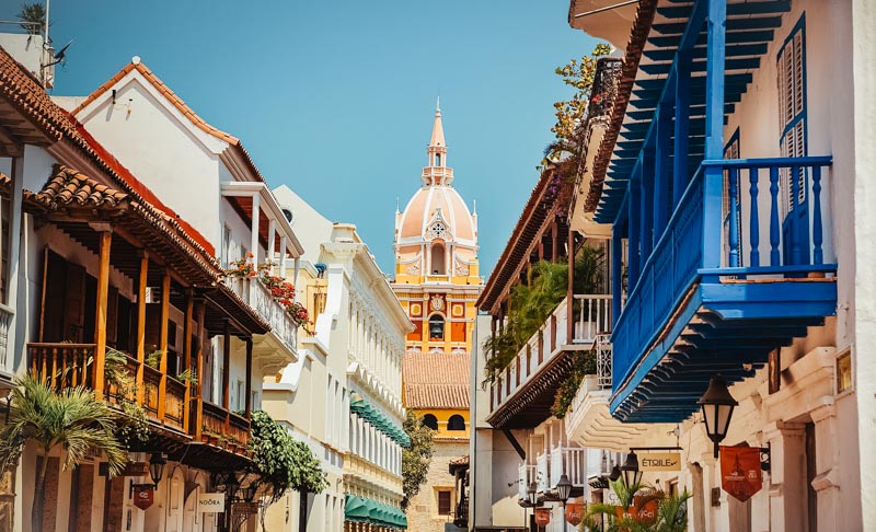 Cidade Amuralhada, Cartagena das índias 