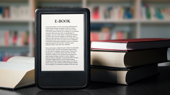 Livro digital, e-book.