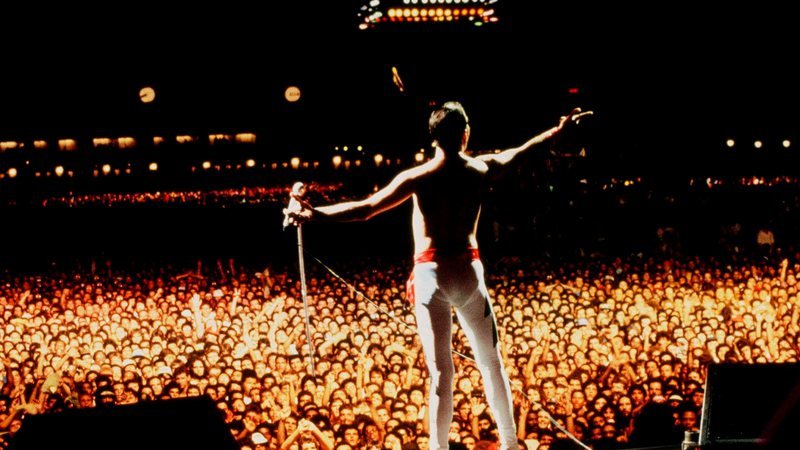 Freddie Mercury no Rock`n Rio 1985