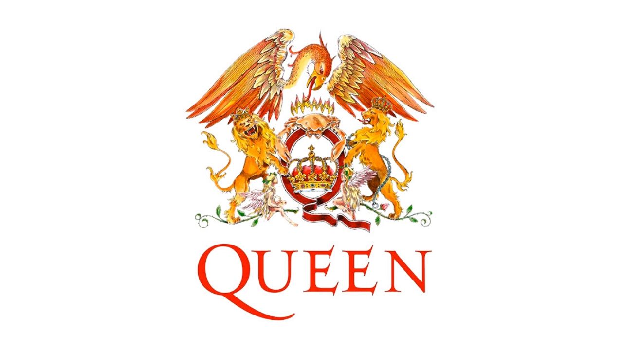 Logotipo da banda Queen desenhado por Freddie Mercury