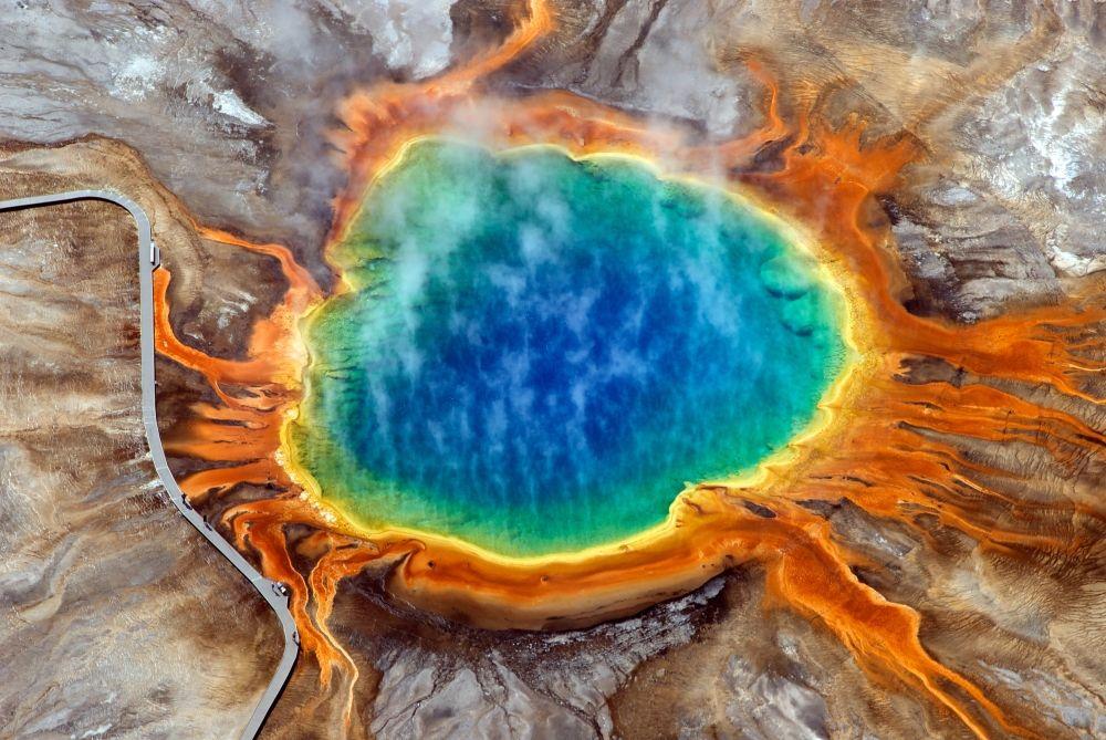 Grande Fonte Prismática, Wyoming, Estados Unidos 