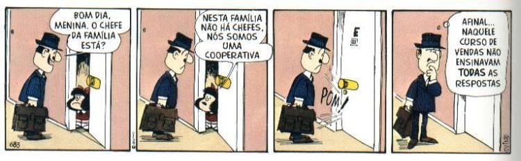 Tirinha de Mafalda