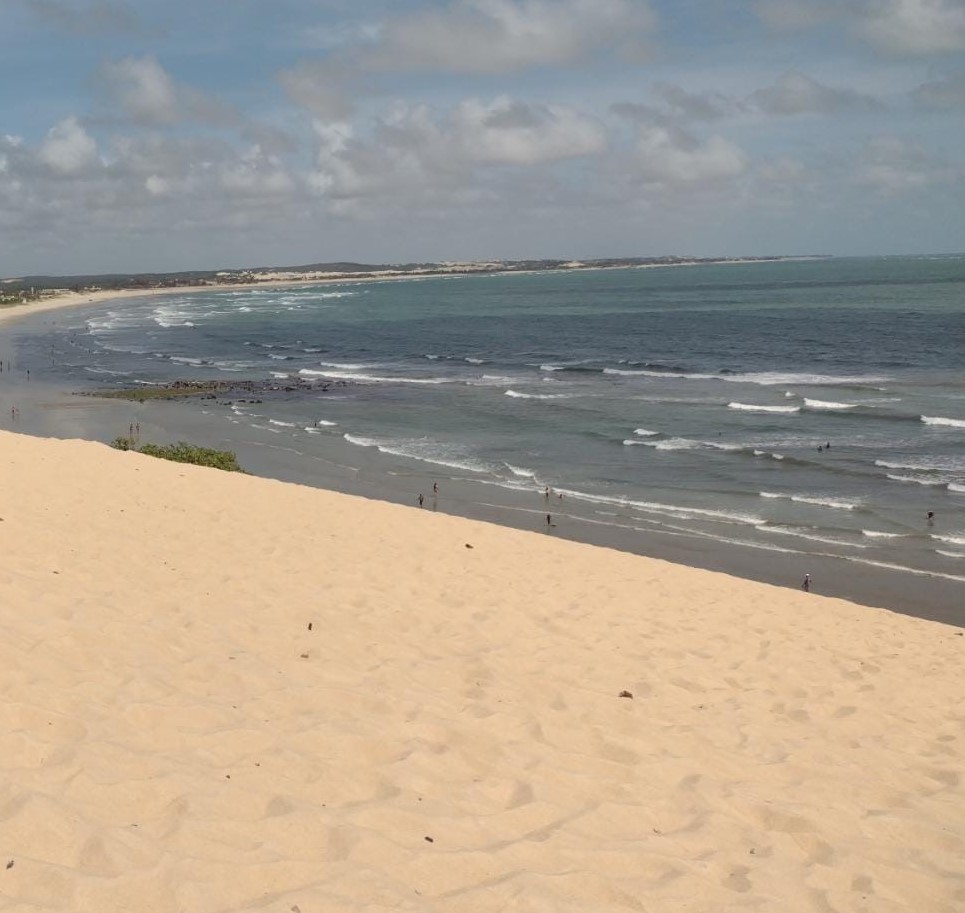 Vista das dunas (Foto: Maria Fernanda da Silva Santos)