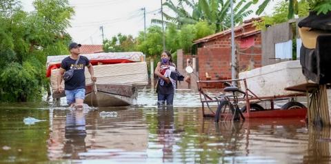 Fortes chuvas deixam mais 500 famílias desabrigadas e causam mortes em Teresina  