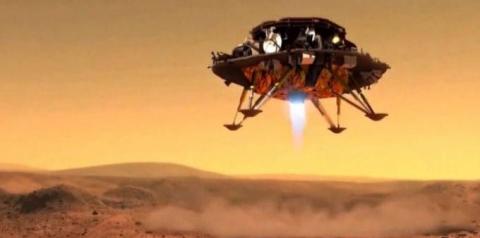 Nave chinesa pousa em Marte 24 dias depois dos Estados Unidos produzir oxigénio no planeta vermelho