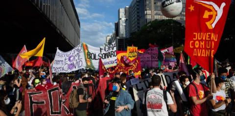 MUNDO REAL E VIRTUAL UNIDOS NOS PROTESTOS CONTRA O GOVERNO BOLSONARO