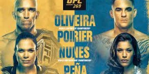 Charles do Bronx e Amanda Nunes colocam seus cinturões em disputa no UFC 269