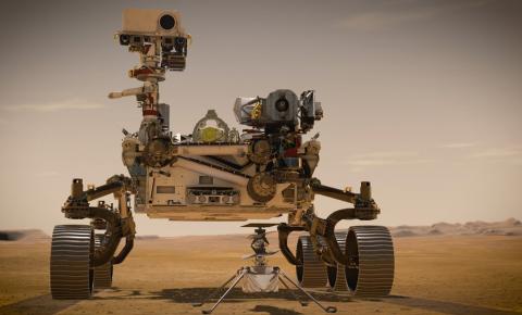 NASA envia robô para Marte