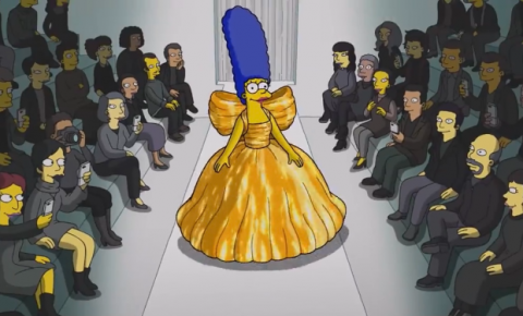 Os Simpsons fazem estréia na semana de moda de Paris e marcam desfile da Balenciaga 