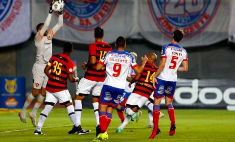 Sport e Bahia fazem confronto direto para escapar do rebaixamento